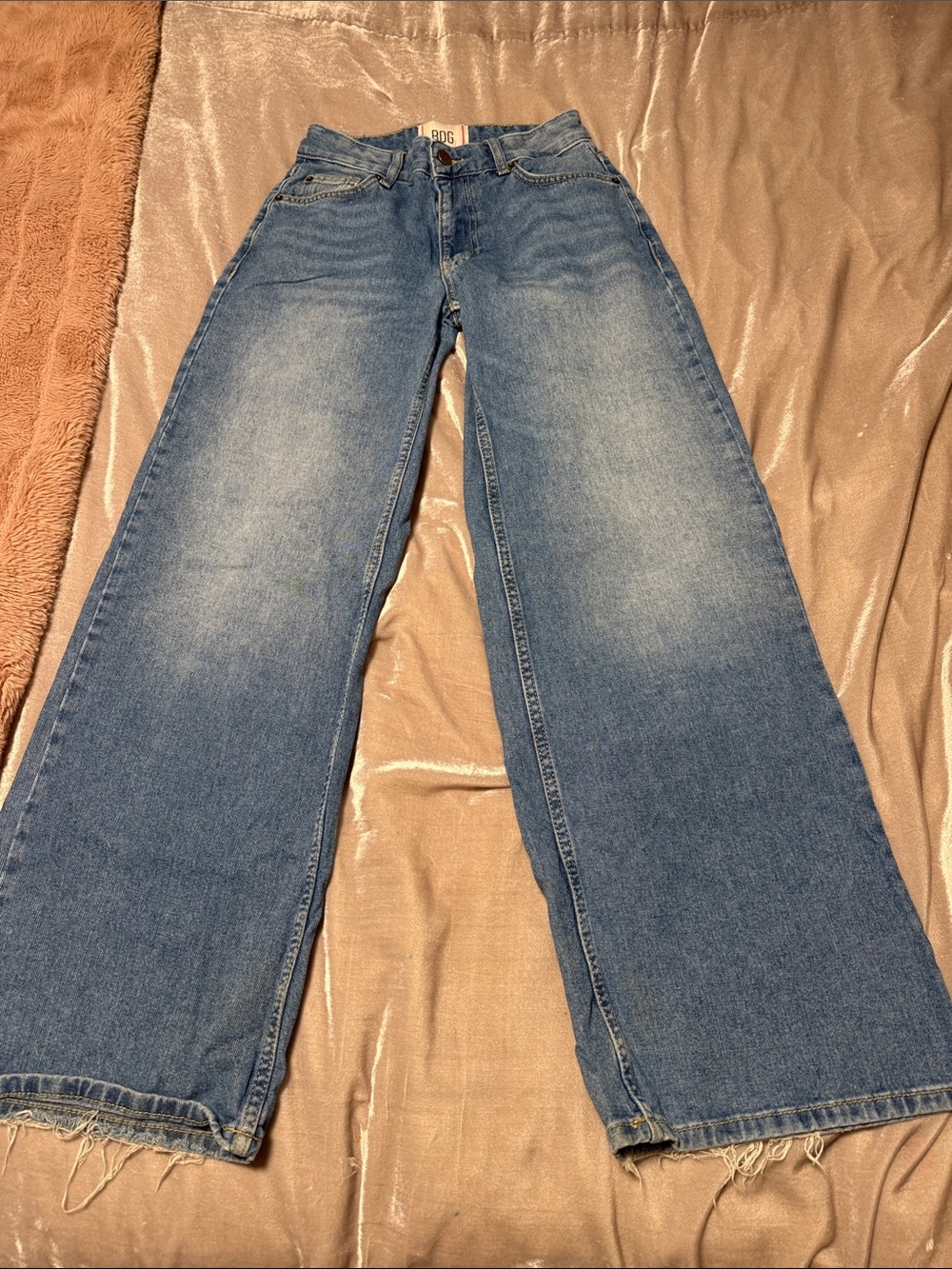BDG Women’s Bootcut Jeans in Light Blue Wash